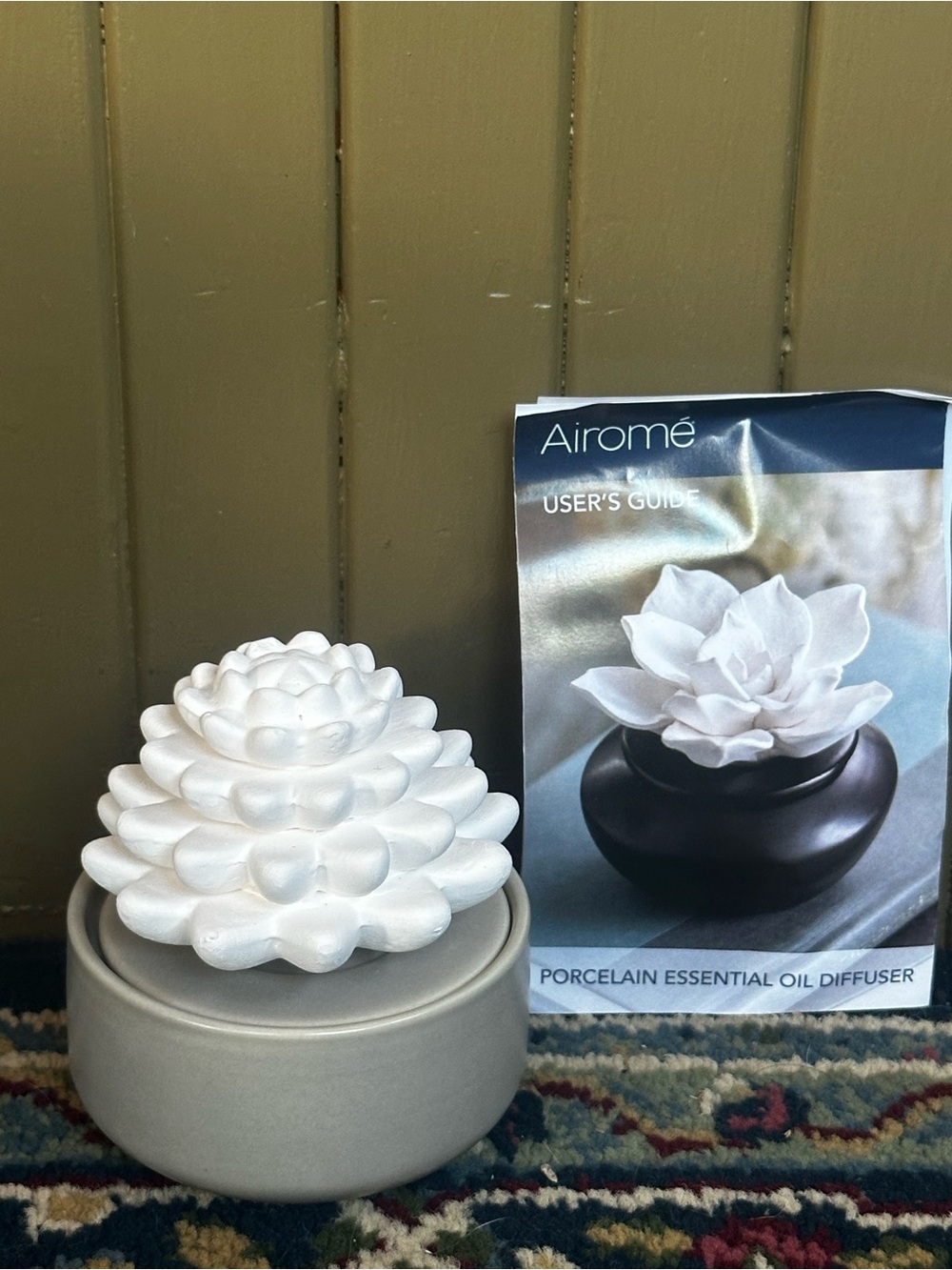 Airomé Succulent Porcelain Essential Oil Diffuser NEW